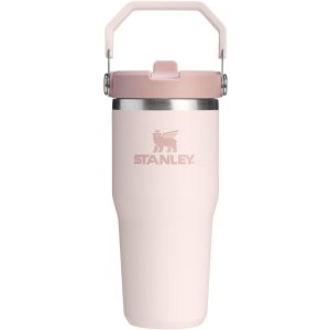 Stanley  IceFlow 2.0 吸管水杯 414ml 玫瑰石英色