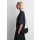 Curved Crossbody Bag Leather Black