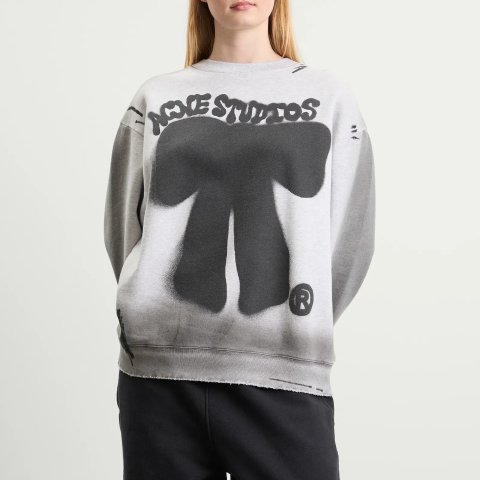 Acne Studios Franziska 卫衣 浅灰色
