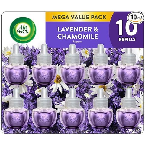 Air Wick Lavender Chamomile Scented Oil Refill 10 Pack