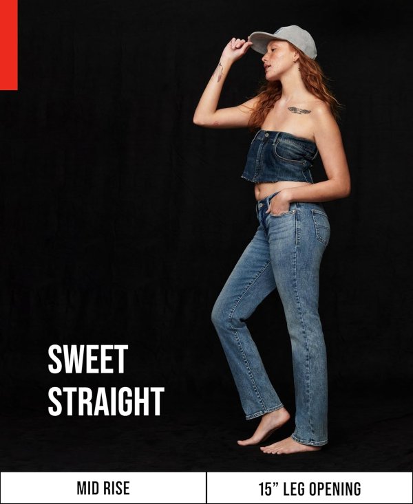 Sweet Straight Jeans in Tanzanite