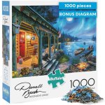 Buffalo Games Moonlight Lodge 拼图 1000片