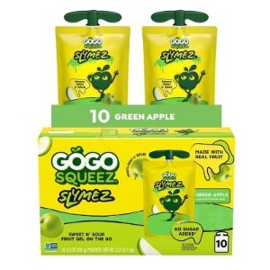 GoGo SqueeZ  青苹果果泥 10袋装