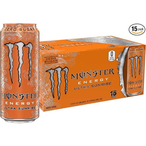 Ultra Sunrise Energy Drink 15 Pack