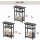 Heybly Narrow Side Table HET004BK1 Black 25.2 Inch