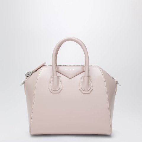 Antigona mini 粉色小牛皮包