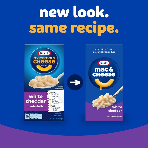 Kraft Mac & Cheese White Cheddar 7.3 oz