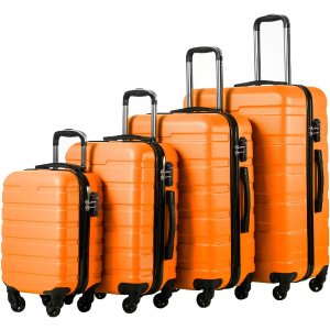 Coolife 旅行箱 3件装 橙色