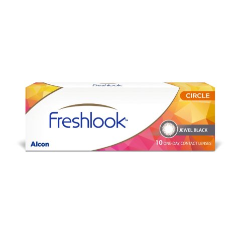 PinkyParadise Freshlook Jewel Black Daily Contact Lens