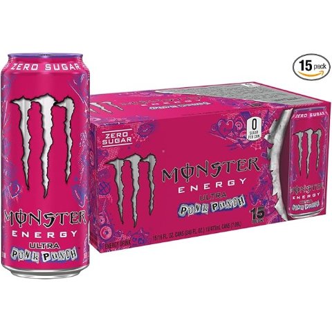 Ultra Punk Punch Sugar Free Energy Drink 16 Ounce
