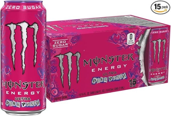Ultra Punk Punch Sugar Free Energy Drink 16 Ounce