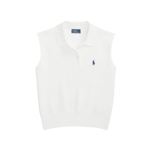 Polo Ralph Lauren 棉混纺无袖Polo针织衫