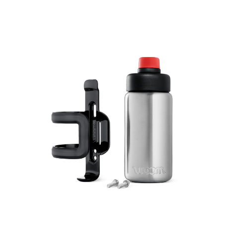 woom GLUG Stainless Steel Bottle with Mount