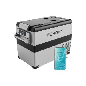 EUHOMY 12V Refrigerator 48QT