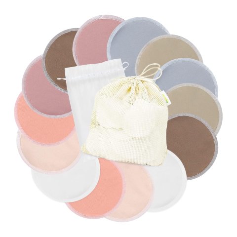 Washable Nursing Breast Pads 14 Pack Large