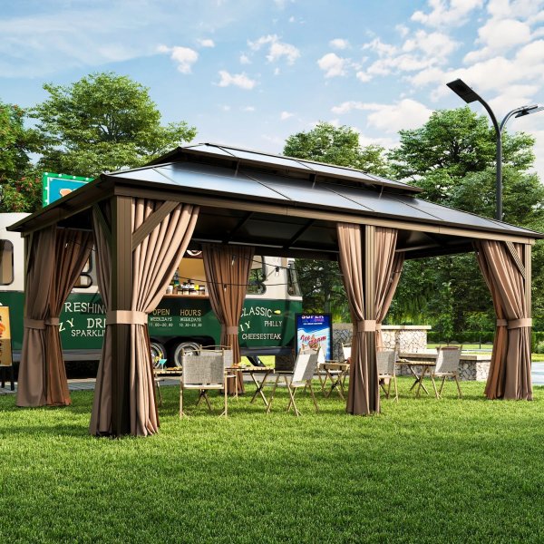 Up to 60% OffWayfair Aluminum Double Roof Hardtop Gazebos Sale