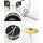 Eastar 14 Inch Drum Set for Kids Metallic Black