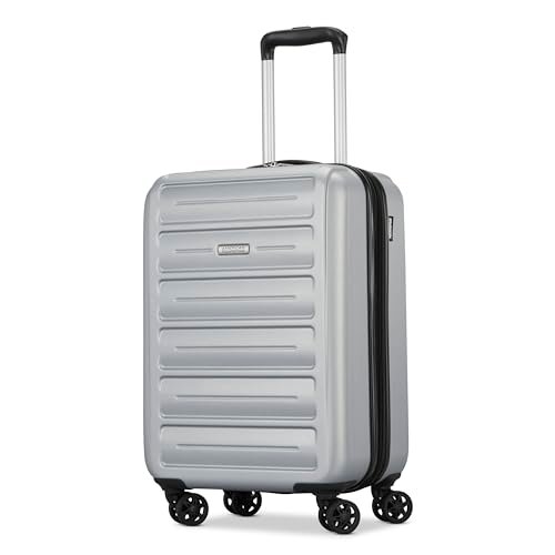 American Tourister Westridge Silver Carry-On Luggage