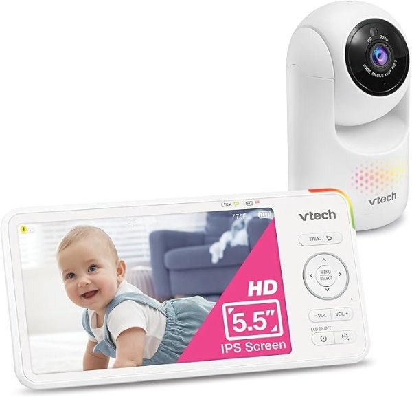 VTech Baby Monitor Advanced HD Plus 5.5寸屏