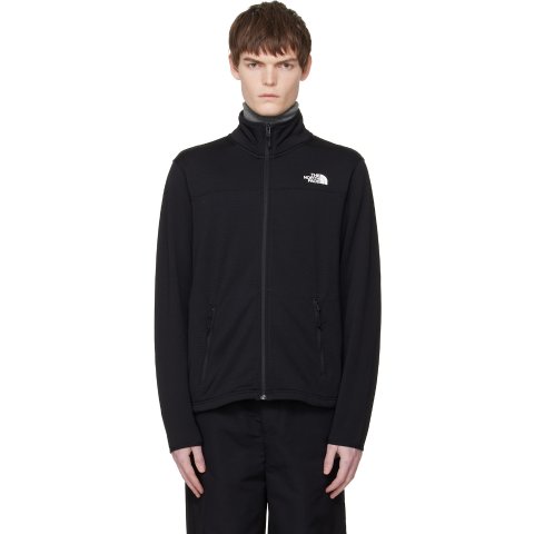 The North Face Cedar Trail Grid Fleece Jacket Black