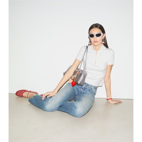 Lace-Up POLO系带上衣