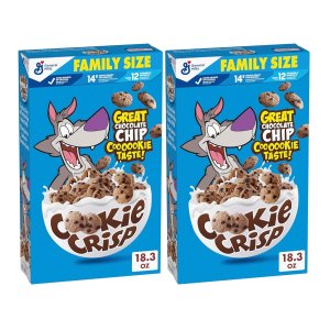 Cookie Crisp 巧克力麦片 18.3oz 2盒