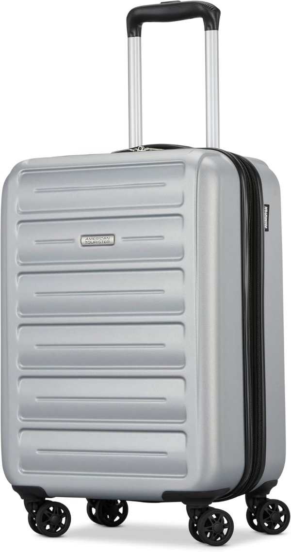 American Tourister Westridge Silver Carry-On Luggage