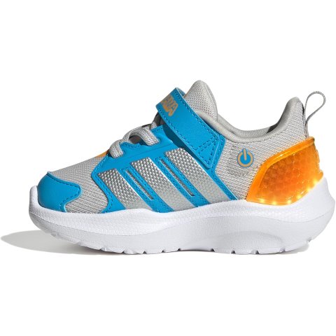 adidas Lightorama 婴儿魔术贴鞋，鞋跟可亮灯
