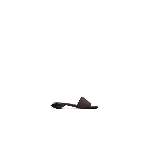 Suede Ellipse Mules Women