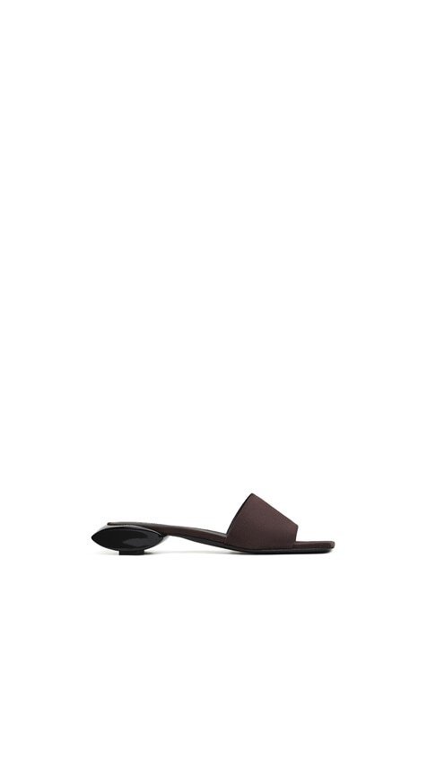 Suede Ellipse Mules Women