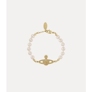 Vivienne Westwood Mini Bas Relief 珍珠手链