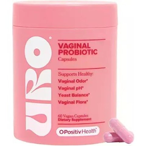 O Positiv URO Vaginal Probiotics Capsules 60 Count