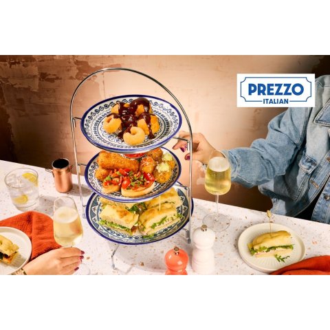 意大利餐厅下午茶Prezzo Italian餐厅双人普罗塞克下午茶