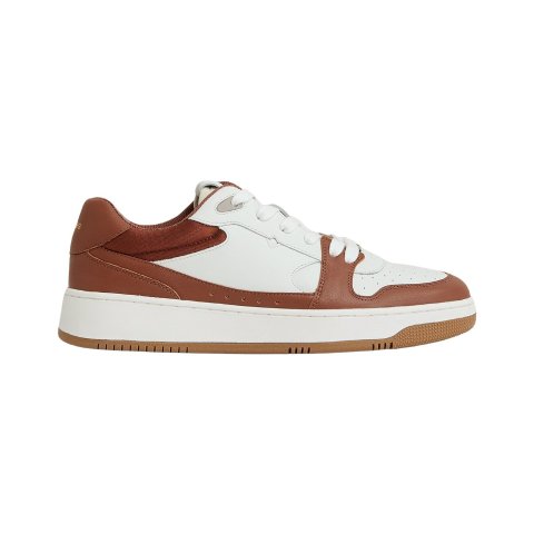 Astor Leather Paneled Sneaker