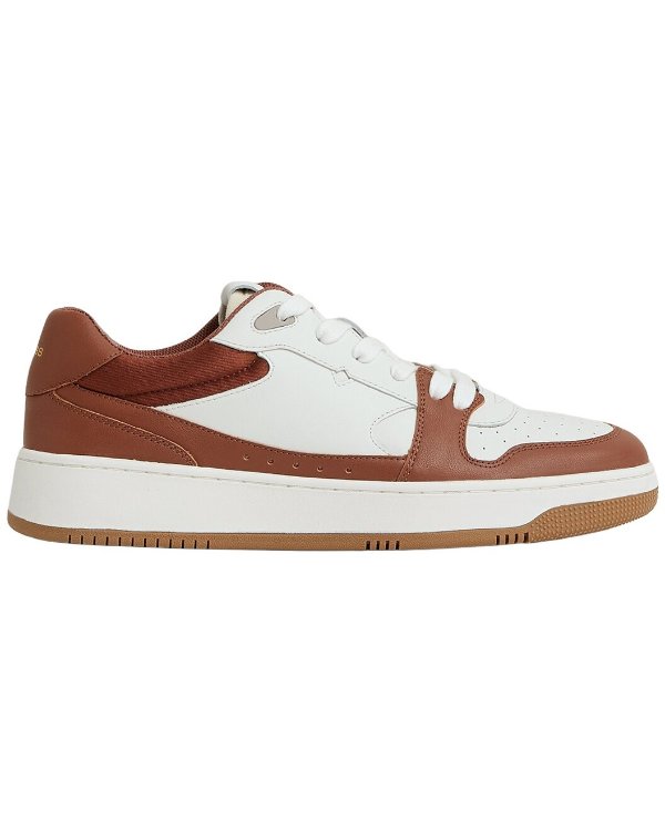 Astor Leather Paneled Sneaker