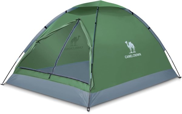 CAMEL CROWN Camping Dome Tent Waterproof 2 Person