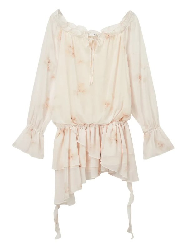 Ruffle-Detail Dress