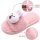 techcity Kids Fuzzy Open Toe Slippers