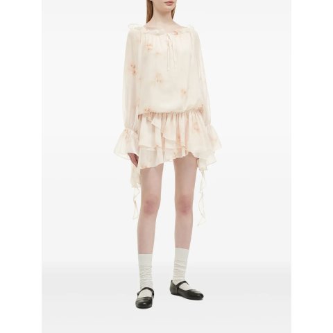 Ruffle-Detail Dress
