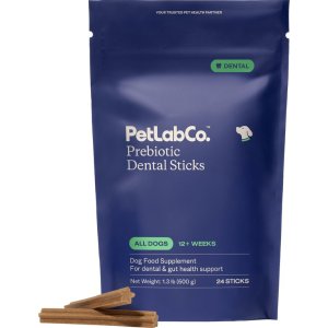 首单订阅5折PetLabCo. 益生元犬用洁齿棒 24支