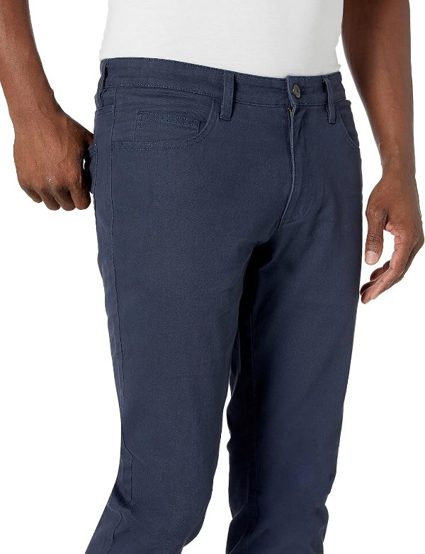 Amazon Essentials 男士修身斜纹长裤
