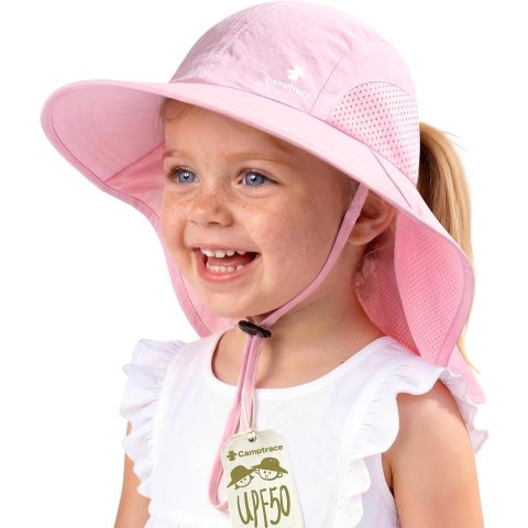 Camptrace Toddler Sun Hat UPF 50+ Protection