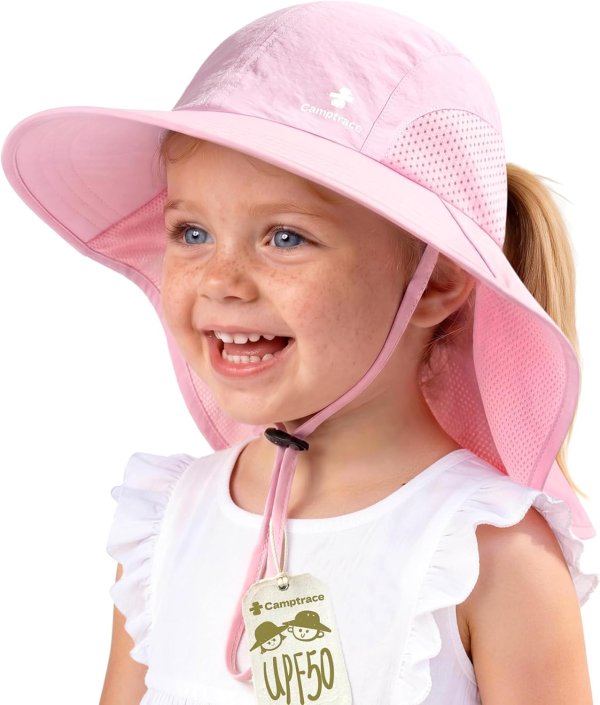 Camptrace Toddler Sun Hat UPF 50+ Protection