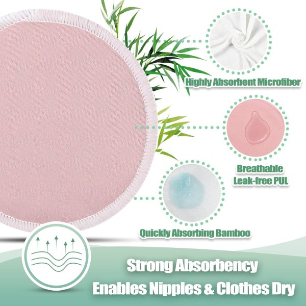 Washable Nursing Breast Pads 14 Pack Large