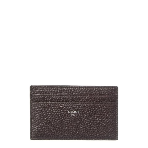 CELINE Logo 牛皮卡包
