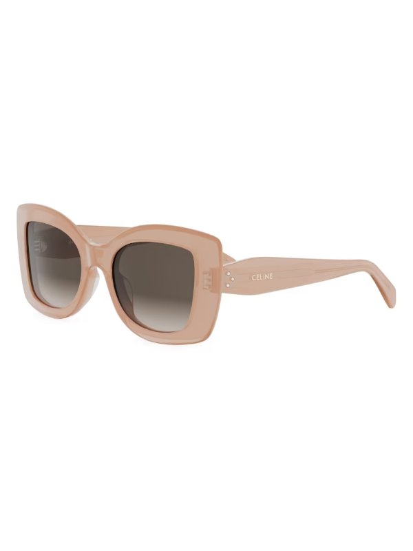 3 Dots 52MM Geometric Sunglasses
