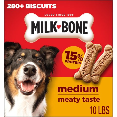 原味中型犬狗饼干 10磅