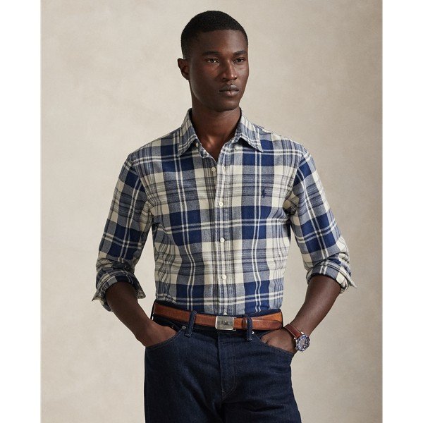 经典格纹牛津衬衫