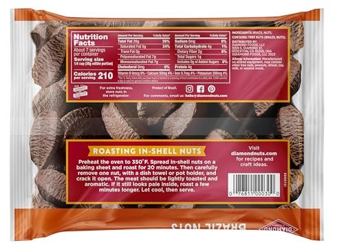 Diamond of California In-Shell Brazil Nuts 16 oz