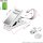 BIHRTC Stainless Steel Curtain Clips 50 Pack